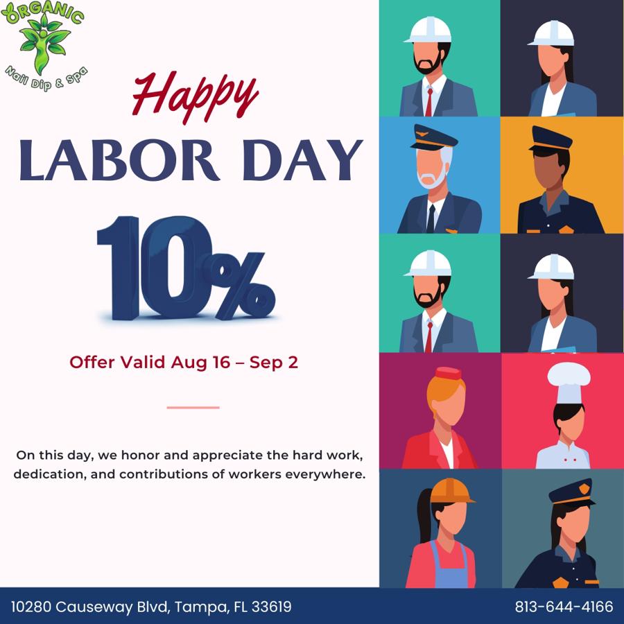 Happy labor day offer